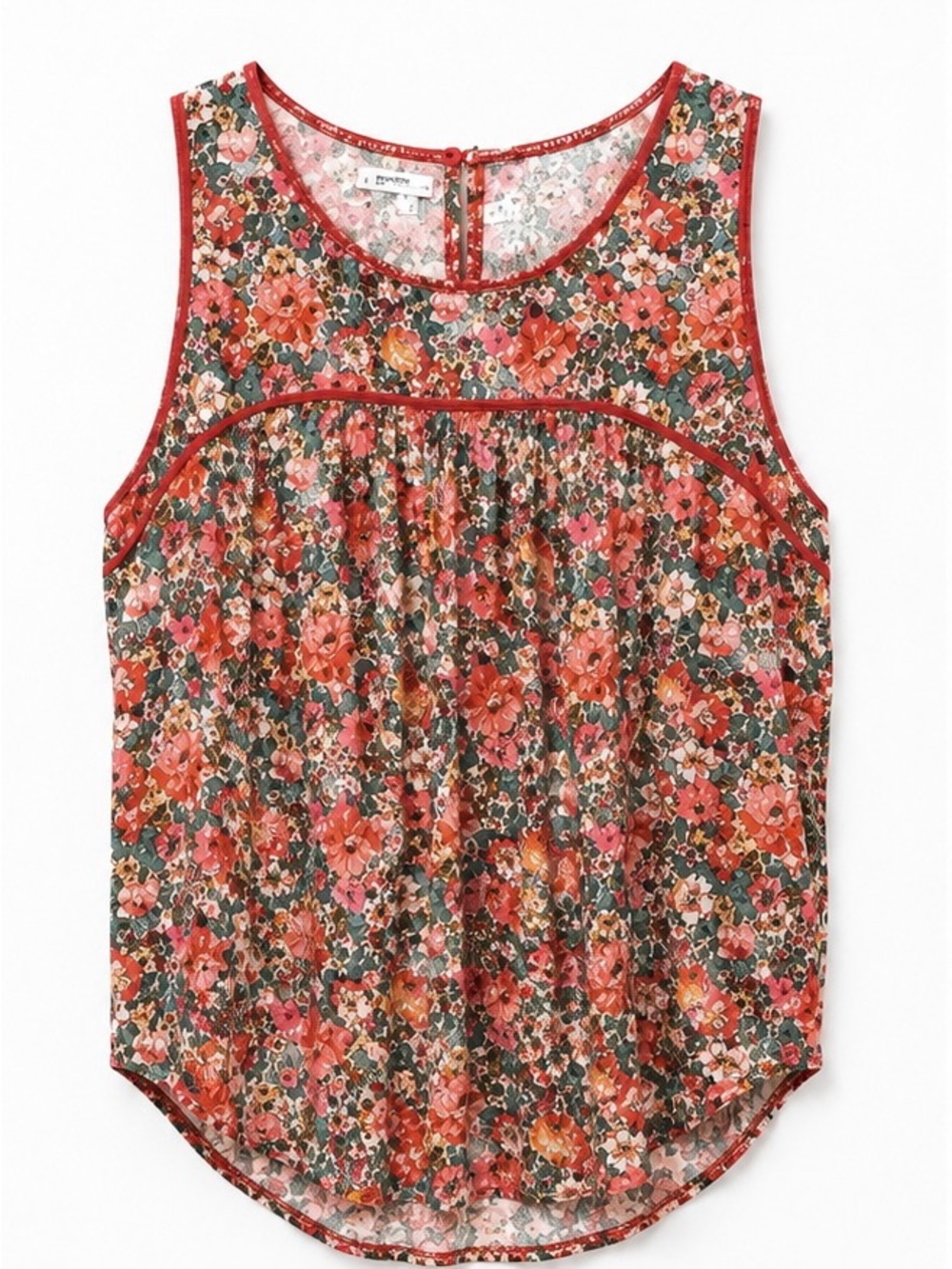 Maurices Floral Sleeveless Camisole - Red Multi